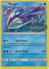 Kyogre - SM129 - Pre-Release Promo