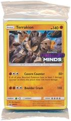Terrakion - SM205 - S&M Unified Minds Pre-Release Promo Pack of 20 Cards
