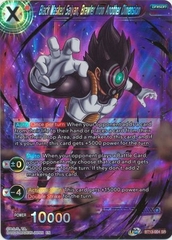 Black Masked Saiyan, Brawler from Another Dimension - BT13-004 - Super Rare