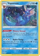 Vaporeon - SWSH072 - Holo Promo