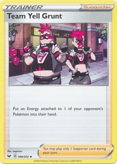 Team Yell Grunt - 184/202 - Uncommon