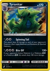 Tyranitar - 85/181 - Holo Rare