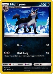 Mightyena - 87/181 - Rare Reverse Holo