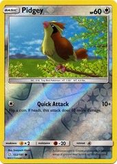 Pidgey - 122/181 - Common Reverse Holo