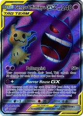 Gengar & Mimikyu GX - 164/181 - Full Art Ultra Rare