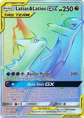 Latias & Latios GX - 190/181 - Hyper Rare