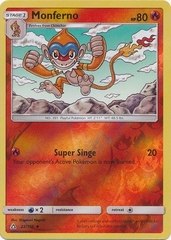 Monferno - 22/156 - Uncommon Reverse Holo