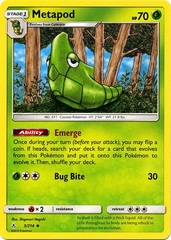 Metapod - 3/214 - Uncommon