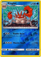 Kingler - 47/214 - Rare Reverse Holo
