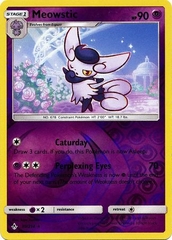 Meowstic - 80/214 - Rare Reverse Holo