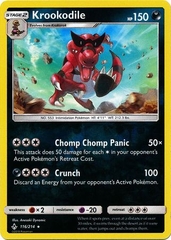 Krookodile - 116/214 - Rare Reverse Holo
