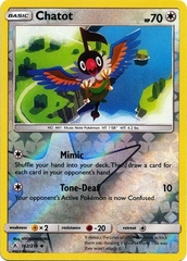 Chatot - 162/214 - Uncommon Reverse Holo