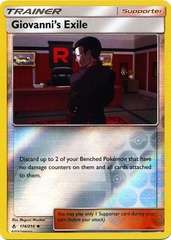 Giovanni's Exile - 174/214 - Uncommon Reverse Holo