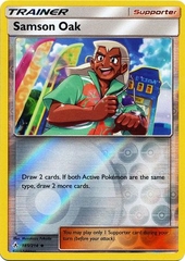 Samson Oak - 185/214 - Uncommon Reverse Holo