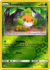 Sewaddle - 6/236 - Common Reverse Holo