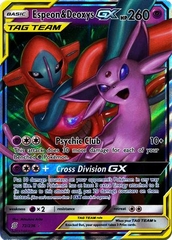 Espeon & Deoxys GX - 72/236 - Ultra Rare