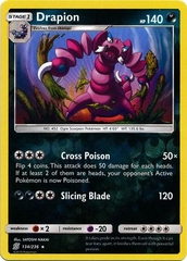 Drapion - 134/236 - Rare Reverse Holo