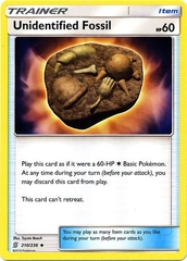 Unidentified Fossil - 210/236 - Uncommon