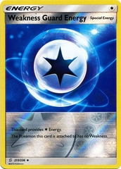 Weakness Guard Energy - 213/236 - Uncommon Reverse Holo