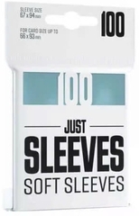 Just Sleeves Soft Card Game Clear 100 ks