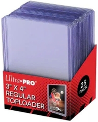 UltraPro 3x4 Regular Toploader 25 pcs