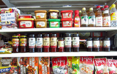 Cửa hàng bán nguyên liệu Hàn Quốc ở TPHCM