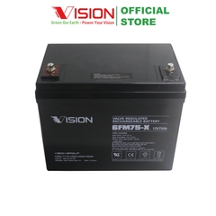 Ắc quy Vision 6FM75-X (12V75Ah)