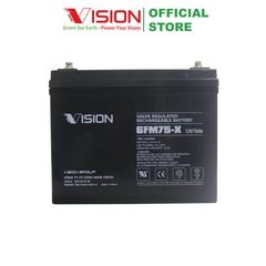 Ắc quy Vision 6FM75-X (12V75Ah)