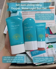 Kem chống nắng SHINGMULNARA Oxygen Water Light Sun Gel SPF 50+ PA++++