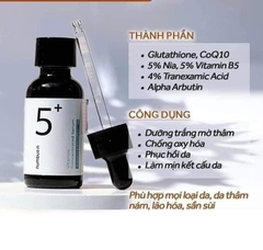 [Hàng Hàn] Tinh Chất Dưỡng Trắng Da, Giảm Thâm Nám Numbuzin No.5+ Vitamin Concentrated Serum 30ml