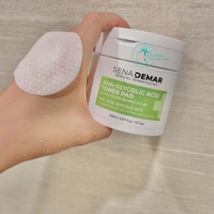 [ Hàng Hàn] Nước hoa hồng dạng miếng Sena Demar AHA-Glycolic Acid 150ml/70miếng