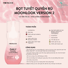 Bọt Tuyết Quyến Rũ Moonlook Version 2 – Dung Dịch Vệ Sinh Hàn Quốc