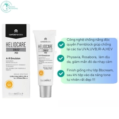 [Hàng Pháp] Kem chống nắng Heliocare 360 MD A-R Emulsion SPF50+