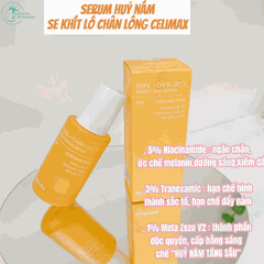 Serum dưỡng da trắng sáng se khít lỗ chân lông Celimax Pore+Dark Spot Brightening Seum 30ml [Trang Running]