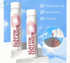 Nước Uống Elastin Collagen MasilRaon Hộp 30 Chai X 25ml Hỗ Trợ Dưỡng Da Móng Tóc