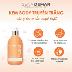 [Hàn Quốc]Kem dưỡng thể kích trắng da Sena Demar - Hộp 300ml