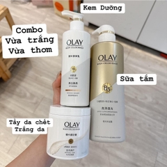 Combo Trắng Da Body Olay