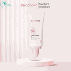 Kem Chống Nắng Nâng Tone Kiềm Dầu Peacholic Fresh Calming Sun Gel SPF 50+ PA++++(mẫu mới)