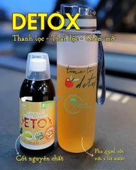 [Hàng Pháp] Nước uống Detox thải độc cơ thể Purvitae giúp cơ thể khỏe mạnh, giảm tích nước, giảm cân an toàn 500ml