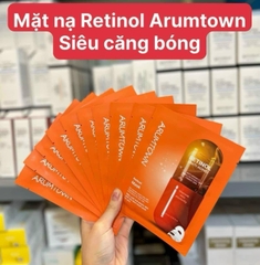 [Hàng Hàn] Combo 5 miếng Mặt nạ dưỡng da Arumtown dưỡng trắng dưỡng ẩm 23ml Hàn Quốc