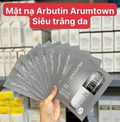 [Hàng Hàn] Combo 5 miếng Mặt nạ dưỡng da Arumtown dưỡng trắng dưỡng ẩm 23ml Hàn Quốc