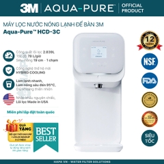 Máy Lọc Nước Nóng Lạnh 3M™ Aqua-Pure™ HCD-3C Công nghệ Hybrid Cooling mới nhất - Hàng Chính Hãng 3M™ Aqua-Pure™