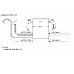 Máy Rửa Bát Độc Lập Bosch SMS46GI01P
