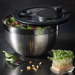 Dụng Cụ Vắt Quay Rau Rosle 15695 Nắp Kính