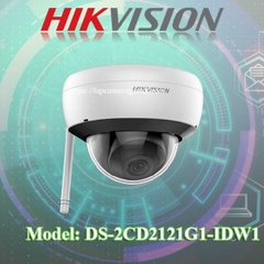 Camera IP Dome không dây Full HĐ 1080 HIKVISION DS-2CD2121G1-IDW1