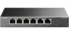 Switch TP-LINK TL-SF1006P 6-port 10/100Mbps with 4-port PoE