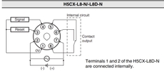 Bộ định thời gian: H5CX-L8-N OMI