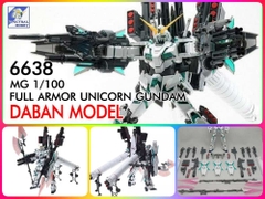 Mô hình lắp ráp MG 1/100 RX-0 Full Armor Unicorn Gundam Ver.Ka 6638 DABAN