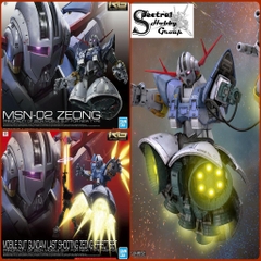 Mô hình lắp ráp RG 1/144 Zeong | GUNDAM LAST SHOOTING ZEONG EFFECT SET