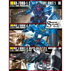 Mô hình lắp ráp HG 1/144 RX-79BD Blue Destiny Unit 1 2 3 HGUC bandai